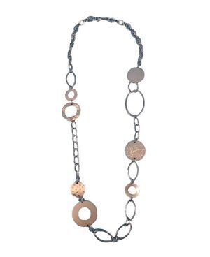 Chunky Necklace Statement Jewelry Y2k   Brass Costume  Fashion Geometric